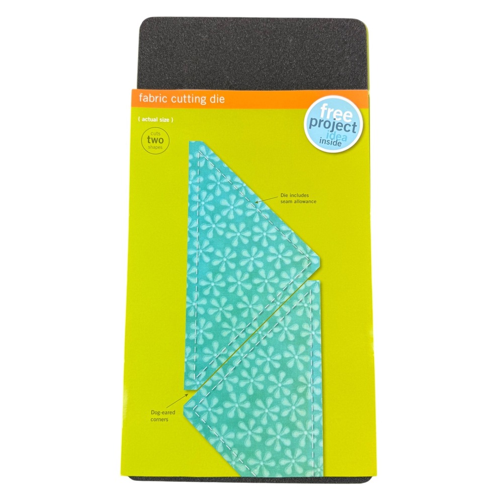 AccuQuilt GO Fabric Cutting Die Unisex OS Green Diamond #1 55040 Triangle Shape
